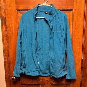 5/$20 Zip Up Fleece Jacket Eddie Bauer Subaru